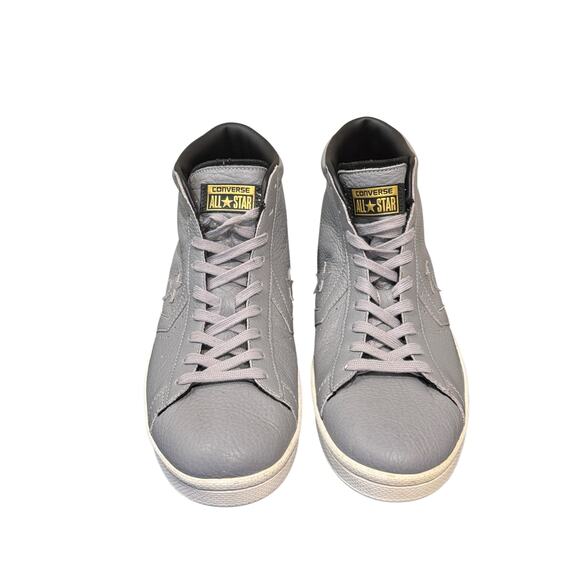 Converse Pro Leather 76 Mid Grey Sneakers Men’s 13 - Picture 2 of 8